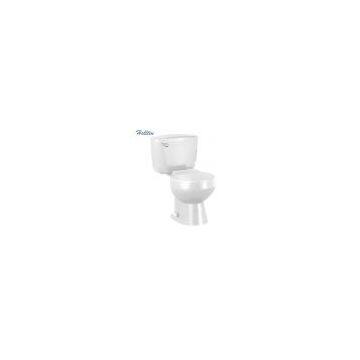 HT210 Siphonic Two Piece WC Closet Color For Choose Toilet