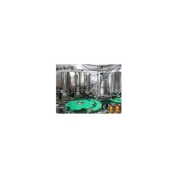 High Speed Beverage Juice Can Filling Line Automatic Can Filling Sealing Equipment