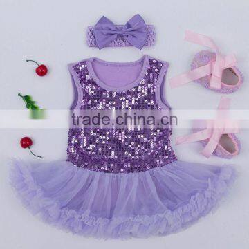 Children's Sequins Dance Dress Set Wholesale China Factory