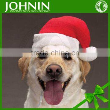 Fur felt super soft wholesale promotional Christmas hat