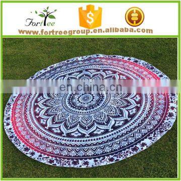 hot selling turkish round beach towel