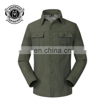 khaki fishing wear jacket and pant rain for men's 100% polyester