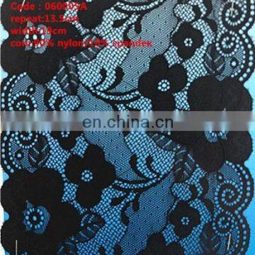 high quality beatiful decorative Stretch Lace trim wholesale for underwear