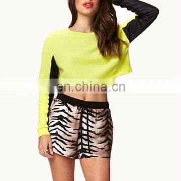CHEFON Drawstring Animal Print Shorts CSS0141