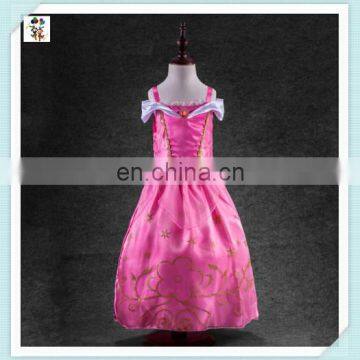 Movie Kids Pink Princess Cosplay Party Costumes HPC-3094