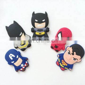 hot selling high quality the avengers alliance character soft pvc fridge magnet