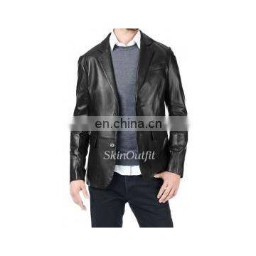Mens Leather Blazers