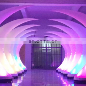 2016 party decoration led inflatable cone with led light /inflatable ivory cone