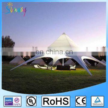 Outdoor White Star Shaped Tent Star Marquess Waterproof Star Tent photo-2