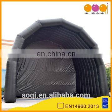 Best quality black inflatable stage tent for sale