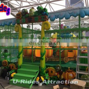 Plants Vs Zombie Carousel (3P) Carousel Horses Carousel Ride Electronic Games Machine For Kids