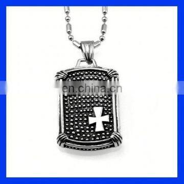 316 stainless steel cross pendant necklace/wholesale cross pendant bulk sale