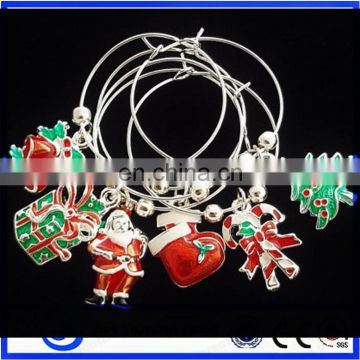 6pcs/set Wine Glass Charms Charming Design Drink Marker Decoration Ornament For Home Party/Christms/Wedding