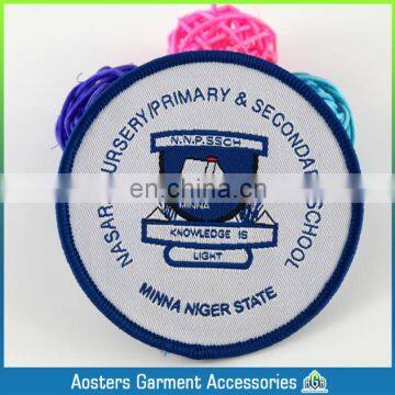 Cheap Price Factory Supply Indian Dress Paper Backing Woven Patches photo-6