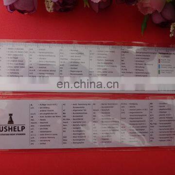 2016 Hot Sale New Products Plastic Flexible Scale PP/PVC Ruler photo-3