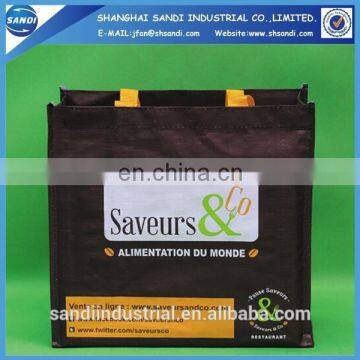 LOGO printed plastic shipping woven bag