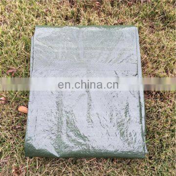 Blackish green tarpaulin