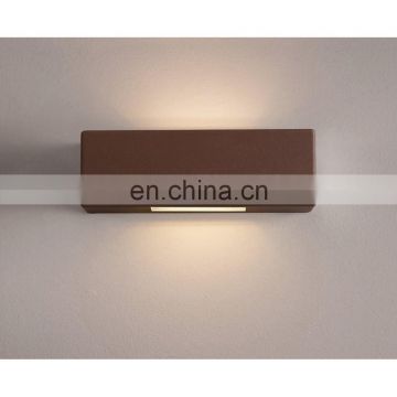 Vintage outdoor patio corten wall light wall lamp