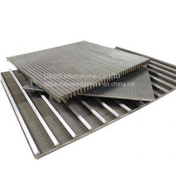 Custom Wedge Wire Screen Filter Panel for Wastewater Treatment, Coal Mining photo-3