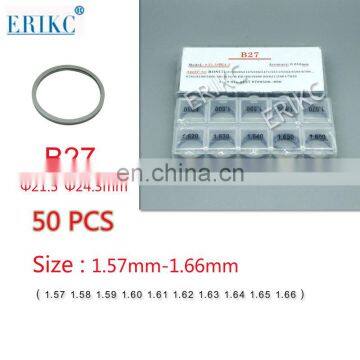 ERIKC B27 Injector Calibration Shim Denso Nozzle Adjust Washers and Spring Nozzle Shim Size: 1.57mm--1.66mm photo-3