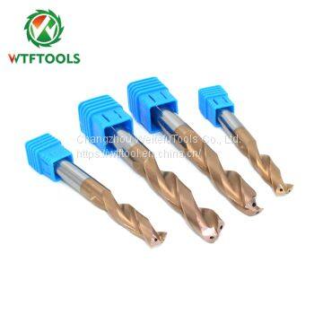 Professional 4.6mm Tungsten Carbide Drill Bits For Metal Alloy With Inner Coolant photo-3