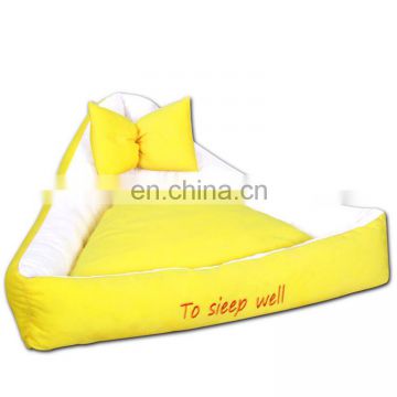 Eco-friendly PP cotton elegant princess cat bed wholesale dog sofa bed