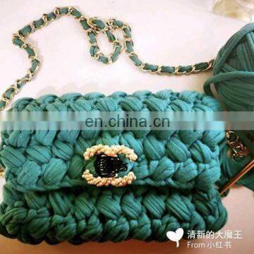 Factory Price Polyester Yarn t Shirt Yarn for Knitting photo-3