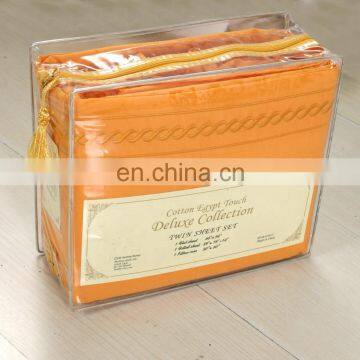 Solid Sheet Sets 100% Polyester Mattress Covers Golden Flat Sheet Sets photo-5