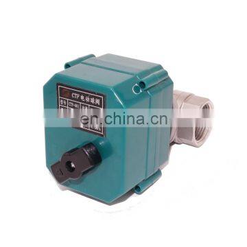 Heigh Pressure! CTF001 DN15 DC12v DC24v CR201 3 Pcs Pieces Stainless Steel Motorized Valve photo-4