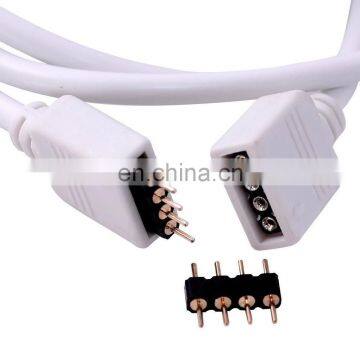 2Meters 4 Pin Rgb Led Strips Light Extension Connector Cable