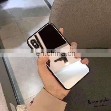 For I Phone 8 7 Plus Mobile Phone Case Newest 2019 Cute Women Makeup Glitter Design Selfie Shockproof Light Mirror Phone Case photo-6