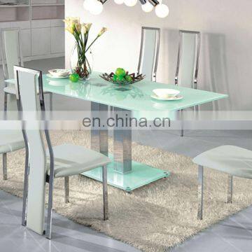 Factory Price Rectangle Tempered Glass Dining Table Top Polished Edge for Factory Price