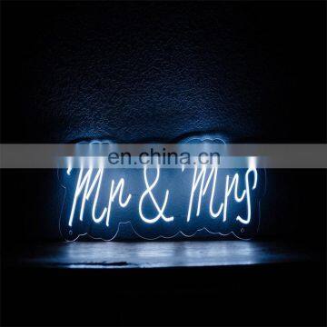 OEM Service Wedding Led Neon Sign Mr & Mrs Led Neon Sign Custom photo-5