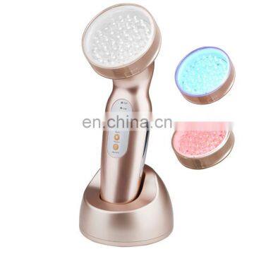 Rechargeable photon therapy with 40 led lamp beauty machine beauty care facial massager