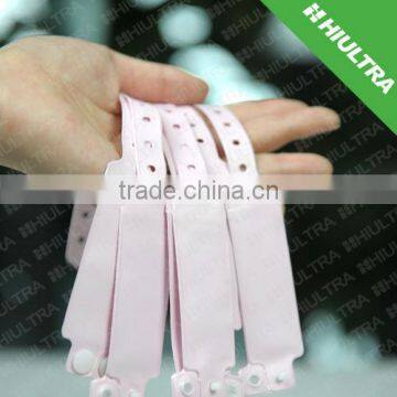 UHF Secure Identification Wristband/Waterproof plastic wristband