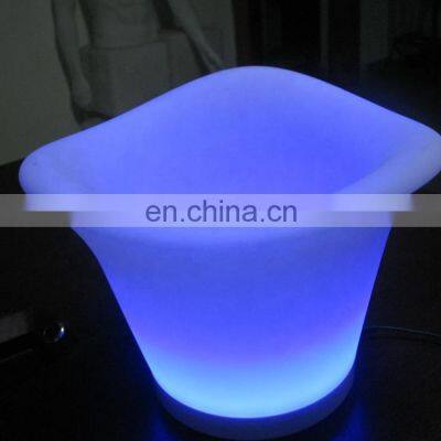 Multicolored Glowing Waterproof Wine Holder Decorative Led Ice Bucket for Bar photo-4