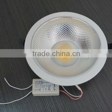 2012 newest 24W bridgelux COB led downlight 24W