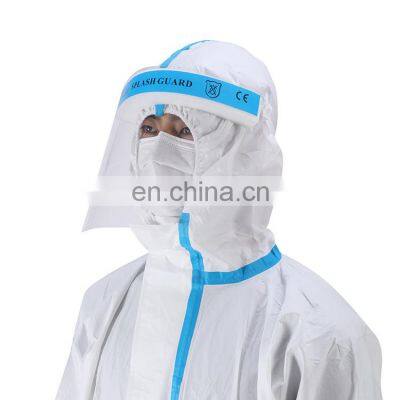 Thick Heavy Duty Individual Packing Full Face Shipping Detachable Hat Cap Choice Shields Face Cover Eye Shield