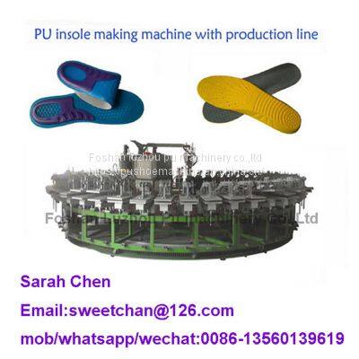 60 Stations Fully Automatic Polyurethane pu Shoe Sole Moulding Machine Best Price photo-4