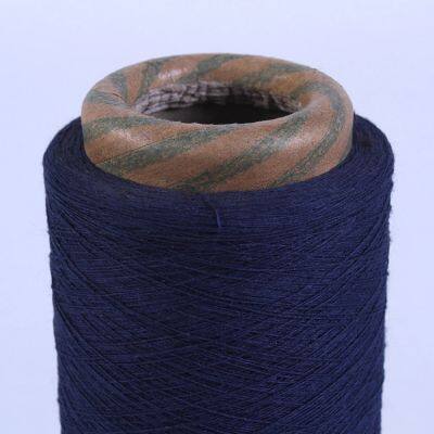 Textile Yarn Supplier Recycled Carded Yarn for Socks Knitting Ne17s OE Yarn Open End Spinning Regenerated Yarn photo-3