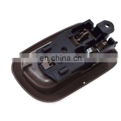 Free Shipping!Set 2 Black Outside Brown Inside Front Left Door Handles For 98-03 TOYOTA SIENNA