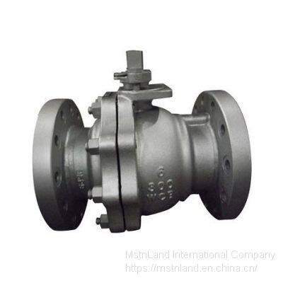 Mstnland API6D CAST STEEL FLOATING BALL VALVE