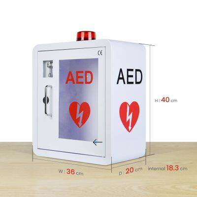 Factory Price Durable WAP-health Aed Medical First Aid Cabinets With Alarm System