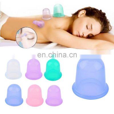 1pc Family Body Massage Helper Anti Cellulite Vacuum Silicone Cupping Cups Brand new and High quality