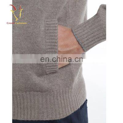 Mock Turtleneck Cardigan Winter,Wool Chunky Cardigan For Men photo-3