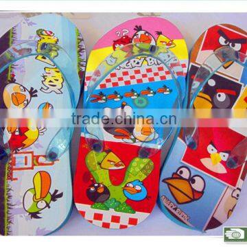 personalized printing children rubber slipper