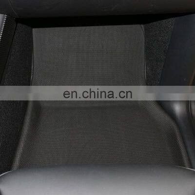 New Materials Environmental Water Resistance 3D Car Floor Mats TPR Car Liner For Tesla Model Y