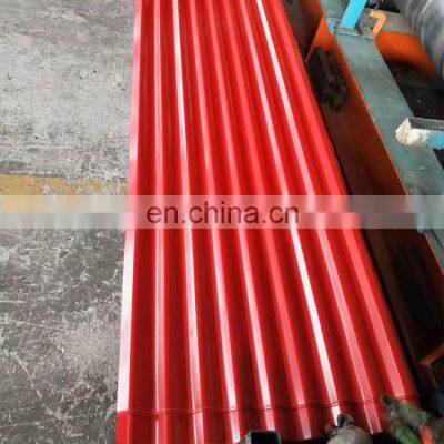 Color Galvanized Roof Covering Metal Steel Sheet For Sale HS Code Building Materials Galvanized Corrugated Steel