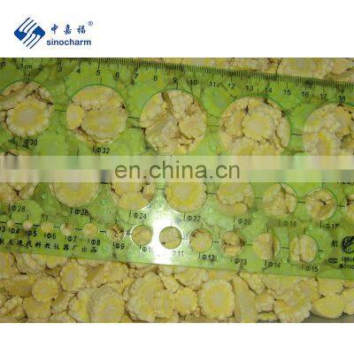 4-6mm IQF Frozen Sliced Baby Corn