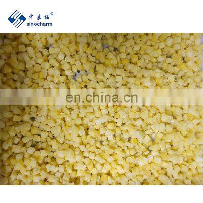 High Quality Best IQF Fruits Manufacturer IQF Frozen Pineapple Dices photo-3